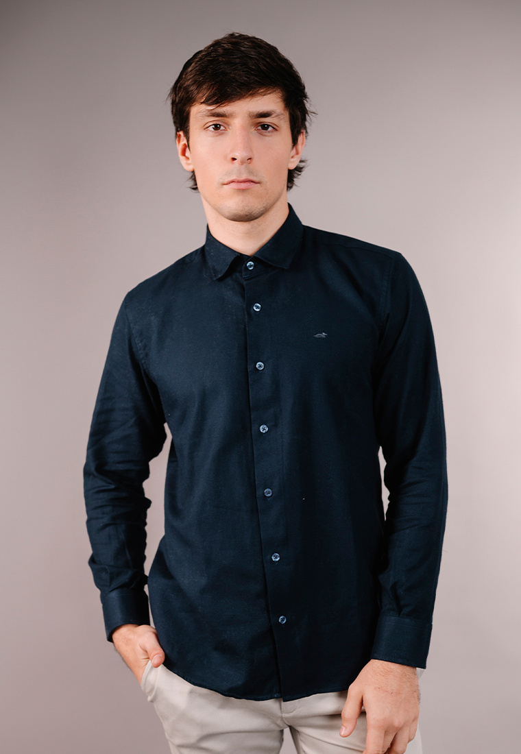 Camisa Corte Ejecutivo Lisa Marino 1698 thumbnail 3
