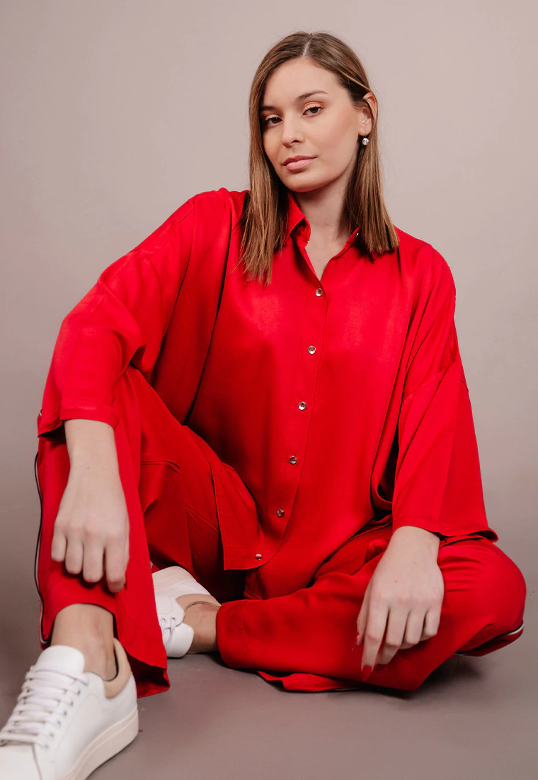 Camisa Eva Rojo thumbnail 3