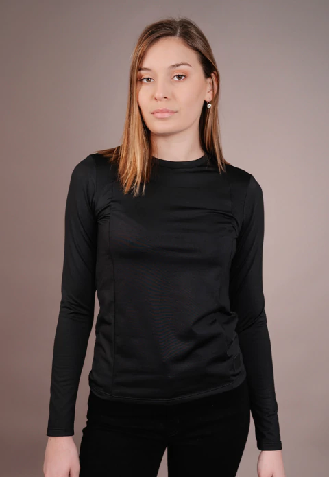 Remera Dama Korda Negro