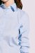 Camisa Corte Ejecutivo Lisa Celeste 5015 - comprar online