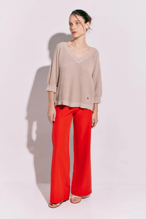 Pantalon Dama Anna Rojo