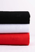 Pack x 3 Remeras Jersey Lisa Blanco Negro Rojo 344 en internet