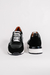 Zapatilla Combinada con Gamuza Negro - tienda online