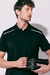 Chomba Interlock Pima Hombrera Ribb Negro - comprar online