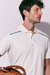 Chomba Interlock Pima Hombrera Ribb Blanco - comprar online