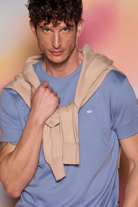 Remera Puño Ancho Pima Aero - comprar online