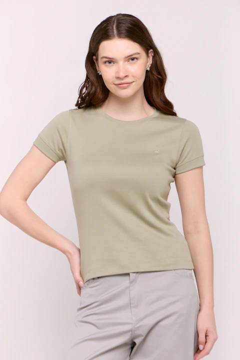 Remera Mujer Pima Atenea Verde