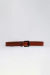 Cinto Informal Liso P38 Marron en internet