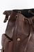 Mochila Cuero con Bolsillos Chocolate en internet