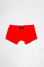 Boxer Bambu Liso Rojo