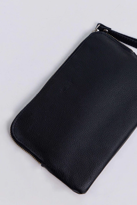 Sobre de cuero multiuso Negro - comprar online