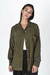 Camisaco Corderoy Verde. Talle S. MUESTRA