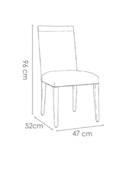 SILLA COMEDOR - DESING DA101 - La Campiña de Funes