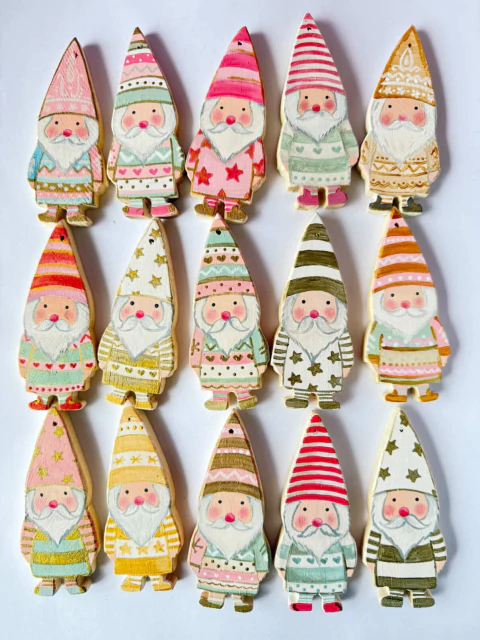 ADORNO DE MADERA GNOMO - comprar online