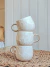 TAZA MILÁN Beige y Blanco - comprar online