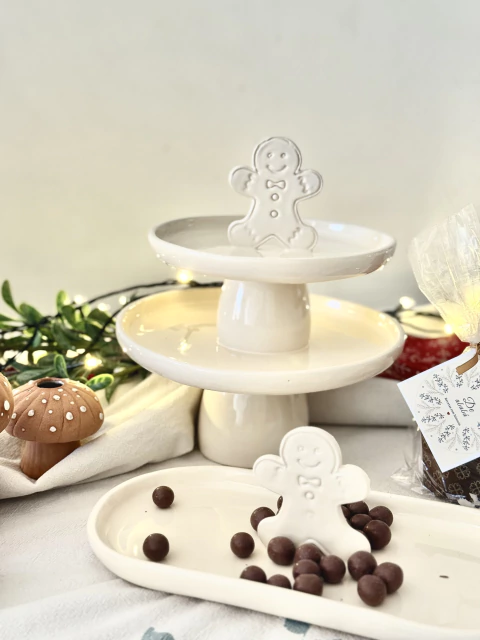 PLATO TORTERO DOBLE JENGIBRE - comprar online