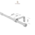 Barral Extensible Acero Cortina Ventana 1,2 A 2,20m - Temacasa