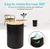 Set Accesorios De Baño Kit 6 Piezas Negro Bamboo - comprar online
