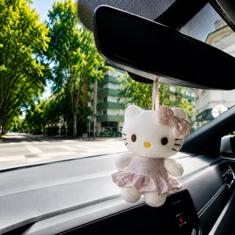COLGANTE PARA ESPEJO KITTY - SOYMASQUEACCESORIOS