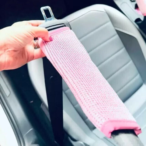 PACK X2: FUNDA CINTURON DE SEGURIDAD SHINE - comprar online