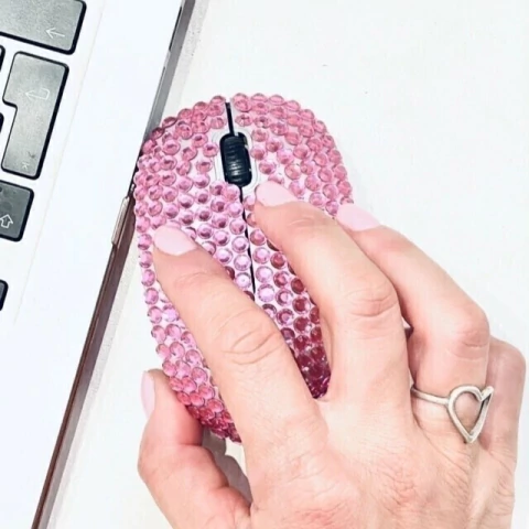 MOUSE INALAMBRICO CON BRILLOS - comprar online