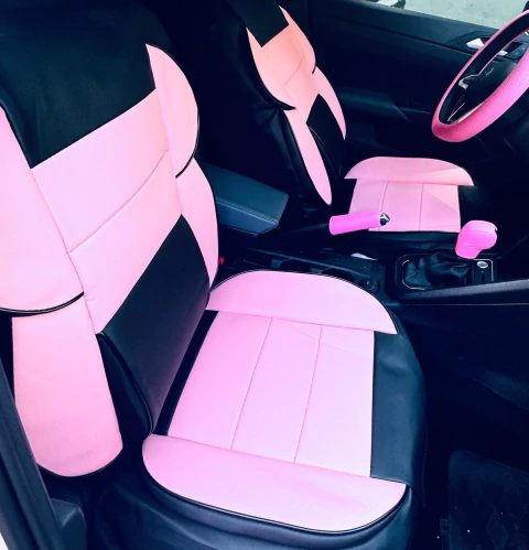 KIT DE FUNDAS CUBREASIENTOS MEGA PINK - comprar online