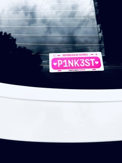 STICKERS PINK STYLE (PACK X6)