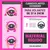 Imagen de CUBREVOLANTES LEATHER STRASS PINK & BLACK