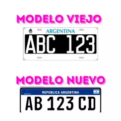 PACK X2: MARCO PORTA PATENTE CON BRILLOS en internet