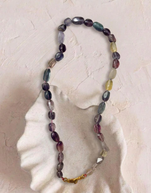 Collar Fluorita