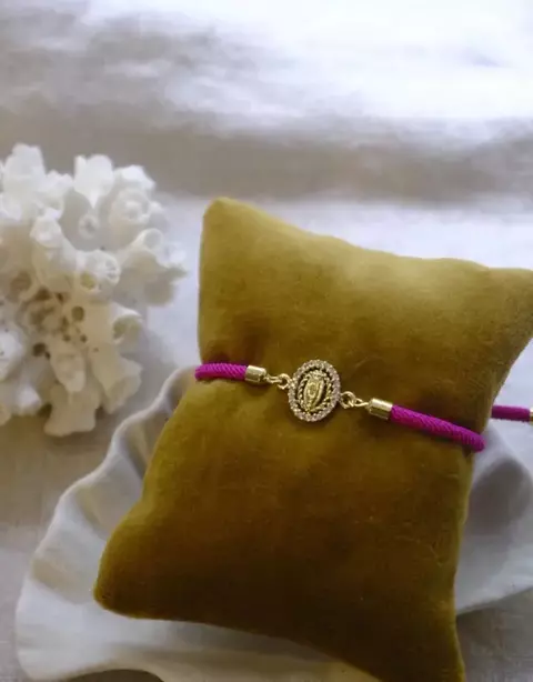 Pulsera Guadalupe Fucsia - comprar online