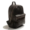 MOCHILA BERABEVU CROCO MARRON