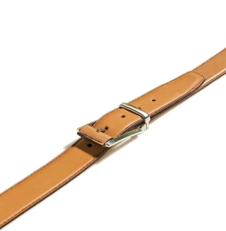 CINTURON PATINADO AMBAR