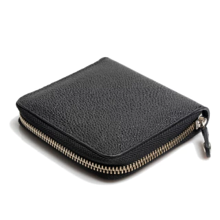 BILLETERA CON CIERRE MANTARRAYA NEGRA