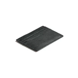 BILLETERA TARJETERO GRANEADO NEGRO