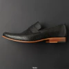 MOCASÍN PERGAMINO NEGRO - buy online