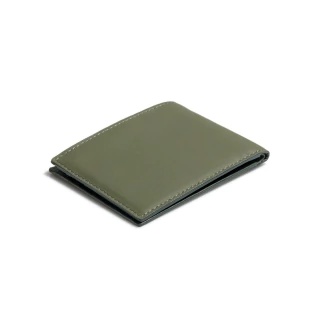 BILLETERA PLEGABLE NATURAL VERDE
