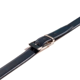 CINTURON PATINADO AZUL