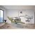 SILLON EQUIPO COLGANTE+BANQUETA - VERDE MANZANA