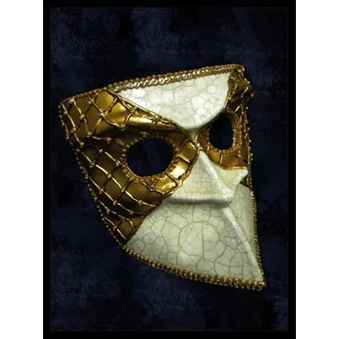 Máscara Veneciana Bauta Blanco