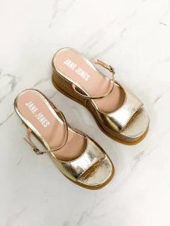 Sandalia Cleo Platino - Jane Jones