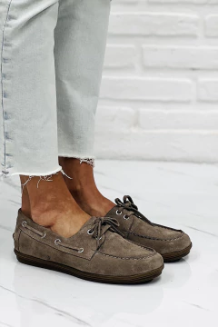 Mocasin Nautico Visón - Jane Jones