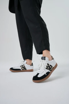 Zapatilla Bamba Cow Black - tienda online
