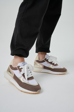 Zapatilla vison choco - comprar online