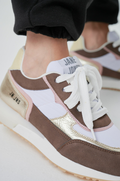 Zapatilla vison choco - Jane Jones