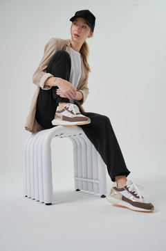 Zapatilla vison choco en internet