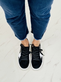 Zapatilla Stardust Shine Glitter Black - tienda online