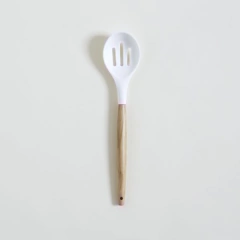 Cuchara acanalada linea Cream.