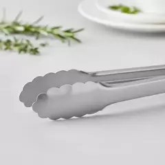 Pinza De Acero Con Mango Cubierto PP Negro L - comprar online