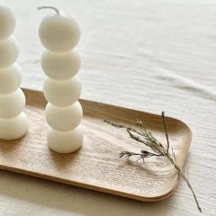 Bandeja Toscana de Madera Rectangular